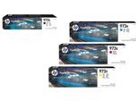 HP Original 973X Druckerpatronen 4er Set schwarz, cyan, magenta, gelb