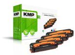 KMP Toner SA-T57V schwarz, cyan, magenta, gelb kompatibel zu SAMSUNG CLT-P504C (SU400A), 4er-Set