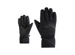 Multisporthandschuhe ZIENER "KARION-Z AS glove lady", Damen, Gr. 8,5, schwarz, Materialmix, Handschuhe