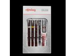 rOtring College Set Tuschefüller-Set 0.25 + 0.35 + 0.5 mm Schwarz