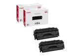 Canon Original Toner 719H Doppelpack schwarz 6.400 Seiten (OP3480B002)