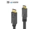 PureLink DisplayPort zu HDMI Kabel 4K, 12,50m