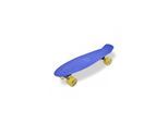 Byox Kinder Skateboard Spice LED 22 Zoll, Aluminium Achse, 80A 45mm, ABEC-7 dunkelblau