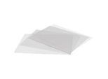 Antireflex-Schutzfolie für wetterfeste Klapprahmen mit Oberprofil 25 mm, DIN A0, B 874 x H 1222 mm, Stärke 0,4 mm, PET, transparent