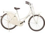 Hollandrad HOLLANDIA "Royal Dutch" Gr. 49, weiß (weiß, weiß), Fahrräder, Damen, 49cm, 28 Zoll (71,12cm) hinten: 28 Zoll (71,12cm)