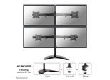 Neomounts NM-D335D4BLACK Monitor Tischhalterung