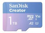SanDisk Creator MicroSDXC-Karte - 1 TB mit SD-Adapter