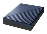 WD My Passport Ultra mobile Festplatte 5 TB blau