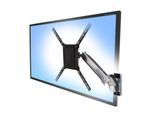 Ergotron Interaktiver Arm HD Wandhalterung für einen 76,2-139,7 cm 30-55 Zoll Display Aluminium