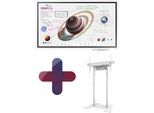 Samsung Flip Pro WM65B Flipchart 165 cm 65 Zoll inkl. Neomounts WL55-/AFP-875WH1 motorisierter Standfüße & Tray CY-TF65BBC