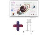 Samsung Flip Pro WM65B Flipchart 165 cm 65 Zoll inkl. Neomounts NS-M1250 Rollwagen rotierbar & Flip Pro Tray CY-TF65BBC