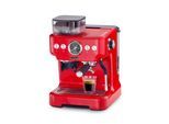 TRISA Siebträgermaschine "Barista Plus", Energieeffizienz: C , rot, B:28cm H:41cm T:32,5cm, Kaffeemaschinen, Siebträgermaschine