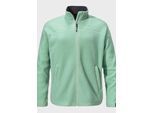 Fleecejacke SCHÖFFEL "CIRC Fleece Jk Style Purga WMS", Damen, Gr. 44, 6305, grün, Oberstoff: 100% Polyester, relaxed fit, hoch geschlossener Ausschnitt, Jacken Fleecejacke