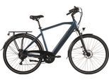 E-Bike ADORE "28" Alu Cityfahrrad CV-190 Heckmotor 50NM / 15Ah Deep Blue" Gr. 55, schwarz (blau, schwarz), Elektrofahrräder, 55cm, 28 Zoll (71,12cm), Pedelec, Elektrofahrrad für Damen und Herren