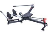 Rudergerät CHRISTOPEIT SPORT "Accord NEU", schwarz, RudergeräteB:159cm H:70cm L:132cm, Rudermaschine, Hydraulikzylinder, klappbar, B:159cm H:70cm L:132cm