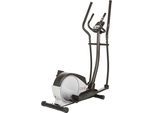 Crosstrainer-Ergometer HAMMER "CX8 BT", silber (silberfarben), CrosstrainerB:53cm H:157cm L:120cm, 130 kg max. Benutzergewicht, 16 Widerstandsstufen, B:53cm H:157cm L:120cm