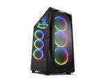 Sharkoon PC Gehäuse REV300 RGB Black ATX schwarz