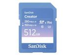 SanDisk Creator SDXC-Speicherkarte 512 GB