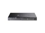 TP-Link Omada SG6428XHP 24-Port Gigabit stapelbarer L3 Managed PoE+ Switch mit 4 10G-Steckplätzen