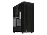 ASUS ProArt PA401 Wood Edition ATX PC Gehäuse TG PWM, schwarz