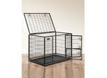 FEANDREA L-XXXL Hundekäfig hochbelastbar 1,07 m, 70 cm, 75 cm