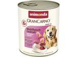 animonda GranCarno Original Nassfutter Hund Adult, Multifleisch Cocktail 24x800 g