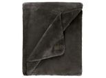 Joop! Decke , Anthrazit, Grau, Dunkelgrau , Textil , Uni , 150x200 cm , pflegeleicht , Heimtextilien, Wohntextilien, Decken, Kuscheldecken