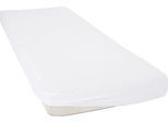 Spannbettlaken CINDERELLA "Cinderella Stretch-Molton", weiss (weiß), B:180cm L:200cm, Molton, Obermaterial: 50% Baumwolle, 50% Polyester, Bettlaken, Spannbettlaken, für Matratzen bis 25 cm Höhe