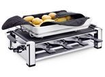 KOENIG Raclette "und Kart. Wärm B02159", silber (schwarz, silberfarben), Raclettes, Raclette