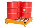 Profilwanne PW gem. StawaR, für 4 Fässer, 230 l, 72 kg, orange