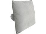 Dekokissen DIE PLANBAR "MP-IN24031", santos silber, unifarben, B:70cm H:60cm L:25cm, Kissen: 100% Polyester, Dekokissen_Sitzkissen_Kissenhüllen, Kissen zum komfortabel Sitzen und entspannt Loungen