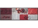 Küchenläufer "TOMATO, Made in Belgium", rot, B:50cm H:6,5mm L:150cm, Polyamid, PRIMAFLOR-IDEEN IN TEXTIL, Teppiche, Motiv Tomaten, mit Schriftzug, rutschhemmend, waschbar, Küche