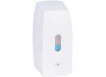 Seifenspender WENKO "Tirano", weiß, Acrylnitril-Butadien-Styrol (ABS), Dosierspender, Seifenspender, automatischer Dosierspender mit Sensor, Befestigen ohne Bohren, 500 ml