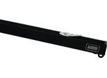 Vorhangschiene "Aluminium-Vorhangschienen Set Emilia 1-Lauf", schwarz, B:160cm, SCHÖNER WOHNEN-KOLLEKTION, Gardinenstangen, mit Bohren, verschraubt, Deckenmontage