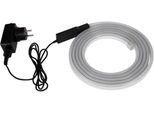 EGLO LED-Streifen "Flatneon-z LED Stripe, ZigBee, LED Streifen, Sprachsteuerung, IP44", weiß, Flammen 1 Stk., Gesamtlänge 5,1m, Lichterketten, Leuchtband/-stab - L300 x B1,8 x H0,8 cm - weiß - 21W inkl., LED-Streifen