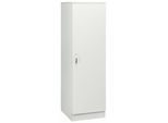 Vorratsschrank WIHO KÜCHEN "Flexi", weiss (front und korpus: weiß), B:50cm H:165cm T:60cm, Schränke, Vorratsschrank