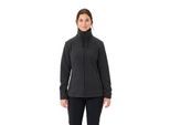 Fleecejacke VAUDE "WOMEN'S SKOMER WINTER FLEECE JACKET", Damen, Gr. 34, schwarz (phantom blac), Obermaterial: 100% Polyester. Futter: 100% Polyester, normal, Jacken Fleecejacke, für Erwachsene, mit wärmendem und schnell trocknendem Material