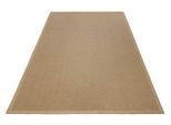 Teppich WECON HOME "Hugo two, Juteteppich, als Läufer erhältlich", natur braun, B:140cm H:8mm L:200cm, Jute, Teppiche, Teppich, Naturfaser, 100% Jute, Sisal-Optik, pflegeleicht, Wohnzimmer, Raute