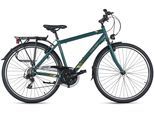 Trekkingrad DACAPO "Herren 28'' Ravenna 50 Grün 21 Gänge RH 48 cm" Gr. 48, grün, grün, Fahrräder, 48cm, 28 Zoll (71,12cm) hinten: 28 Zoll (71,12cm)