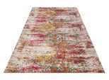 Teppich WECON HOME "Focus", orange, B:200cm H:6mm L:300cm, Baumwolle, Teppiche, Teppich, Vintage, Baumwolle, Kurzflor, Wohnzimmer, Schlafzimmer, pflegeleicht