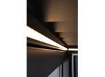 LED Lichtleiste BIOHORT "für Pergola Gr. 3,5x3 / 4x3 warmweiß", warmweiß, B:1,7cm H:1,7cm T:650cm, Leuchten, 4-seitig umlaufende, dimmbare Beleuchtung (3000 K und 900 lm/m)
