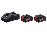 BOSCH Professional Starter-Set 2 x 18V4.0Ah