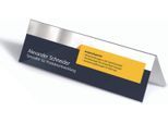 DURABLE Tischnamensschilder transparent 29.7 cm x 10.5 cm