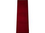 Fußmatte SALONLOEWE Gr. 4, rot (weinrot), B:60cm H:7mm L:180cm, Kunstfaser, Polyamid, Teppiche, Fußmatte
