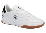 Indoorschuh JAKO "J-SI SIGNATURE", Mädchen, Gr. 44, schwarz-weiß (weiß, jet schwarz), Synthetik, Schuhe, Indoorschuh, nichtabfärbende Sohle