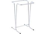 Müllsackträger Mottez, für Müllsäcke mit Volumen 100/110 l, stationär, B 450 x T 460 x H 750 mm, Stahlrohr verzinkt, verzinkt