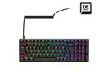 Sharkoon SKILLER SGK50 S2 PBT - Black Gaming-Tastatur, Gateron G Pro 3.0 Yellow