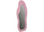 Mid.you Wandspiegel, Mauve, Glas, Textil, Holzwerkstoff, Freiform, 72x170x3.5 cm, Bsci, Spiegel, Wandspiegel