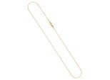 Kette ohne Anhänger JOBO "Weit-Ankerkette 1,6 mm 45 cm", gold (gelbgold 585), Halsketten, Damen, Gelbgold 585, L: 45, 585 Gold massiv