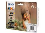 Epson Original 478XL Eichhörnchen Druckerpatronen 6er MultiPack BK/C/M/Y/G/R (C13T379D4010) 4.020 Seiten 60,5 ml